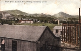 Waihi Grand Junction Mine, showing new battery on left. 